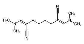 2,7-Bis(dimethylaminomethylen)korksaeuredinitril_99939-59-0