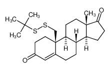 19-(t.Butyldithio)androst-4-ene-3,17-dione_99957-86-5
