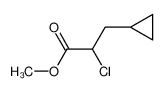 2-Chlor-3-cyclopropylpropansaeure-methylester_99966-98-0