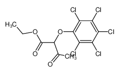 2-pentachlorophenoxy-acetoacetic acid ethyl ester_99969-83-2