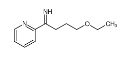 4-ethoxy-1-[2]pyridyl-butan-1-one-imine_99981-62-1