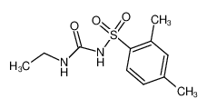 N-ethyl-N'-(2,4-dimethyl-benzenesulfonyl)-urea_99982-51-1