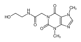 2-(3,7-dimethyl-2,6-dioxo-2,3,6,7-tetrahydro-purin-1-yl)-N-(2-hydroxy-ethyl)-acetamide_99988-31-5