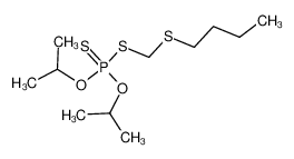 dithiophosphoric acid S-(butylsulfanyl-methyl ester)-O,O'-diisopropyl ester_99990-94-0
