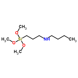 N-(3-Trimethoxysilylpropyl)butan-1-amine