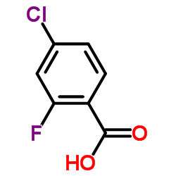 Ácido 4-cloro-2-fluorobenzoico