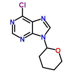 6-Chloro-9-(tetrahydropyran-2-yl)purine