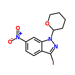 3-Iodo-6-nitro-1-(oxan-2-yl)indazole fabricante, fornecedor