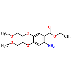 Etil 2-Amino-4,5-bis(2-metoxietoxi)benzoato fabricante, fornecedor