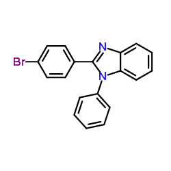 2-(4-Bromophenyl)-1-phenylbenzimidazol