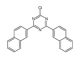2-Chloro-4,6-di(naphthalen-2-yl)-1,3,5-triazine
