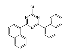 2-Chloro-4,6-di(naphthalen-1-yl)-1,3,5-triazine
