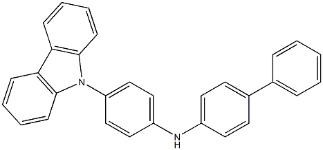 Biphenyl-4-yl-(4-carbazol-9-yl-phenyl)-amine