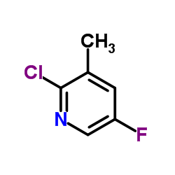 2-Chloro-5-fluoro-3-methylpyridine