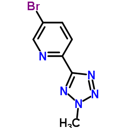 5-Bromo-2-(2-methyl-2H-tetrazol-5-yl)pyridine