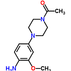 2-Metoxi-4-(4-acetilpiperazinil)anilina