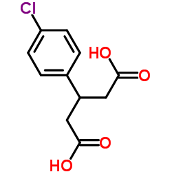 Ácido 3-(4-clorofenil)pentanedioico