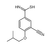 3-Ciano-4-(2-metilpropoxi)benzenocarbotioamida