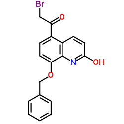 8-Benzyloxy-5-(2-bromacetyl)-2-hydroxychinolin