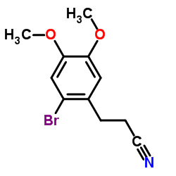 3-(2-Bromo-4,5-dimethoxyphenyl)propanenitrile