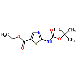 Ethyl-2-BOC-aminothiazol-5-carboxylat