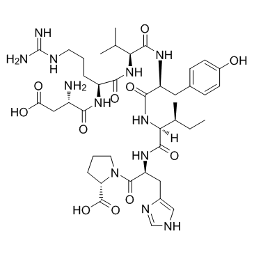 Angiotensin (1-7) / Asp-Arg-Val-Tyr-Ile-His-Pro