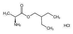 (S)-2-Ethylbutyl 2-Aminopropanoate Hydrochloride