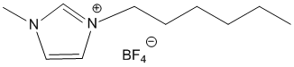1-Hexyl-3-methylimidazolium Tetrafluoroborate