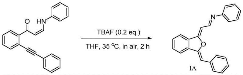 Specific synthesis example IA showing 99% yield