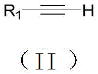 General reaction scheme showing the conversion of terminal alkyne to 1-iodoalkyne using KI and sodium phenyl sulfinate in air