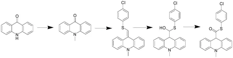 Conventional synthetic route 3 utilizing Wittig reaction and oxidation steps