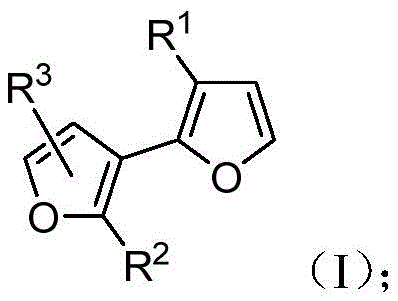 General Formula I of the novel 2,3'-bisfuran compound structure