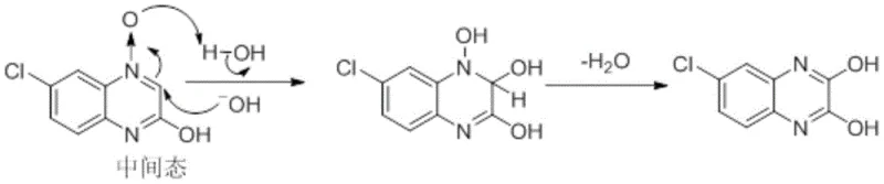 Mechanism of intramolecular rearrangement generating 2,3-dihydroxy-6-chloroquinoxaline impurity