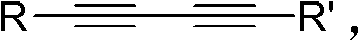 General structural formula of 1,3-conjugated diyne starting material