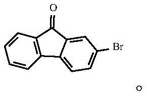 Chemical structure of 2-bromo-9-fluorenone intermediate