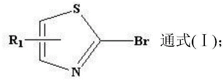 General Formula I of 2-bromo-thiazole precursors used in the synthesis