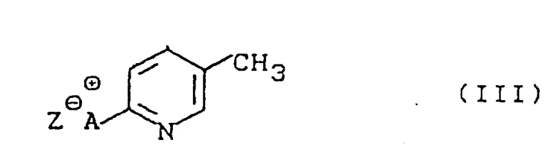 General structure of the quaternary ammonium adduct intermediate (Formula III)