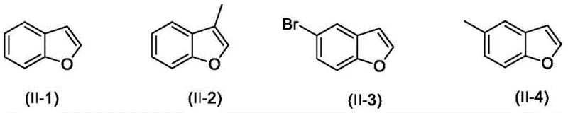 Structural diversity of benzofuran substrates including substituted derivatives