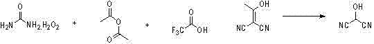 Alternative synthesis route using trifluoroacetic anhydride and trifluoroacetic acid for enhanced reactivity