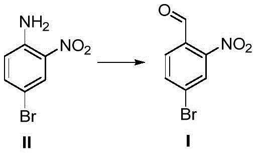 Novel diazonium coupling route from 2-nitro-4-bromoaniline to 2-nitro-4-bromobenzaldehyde