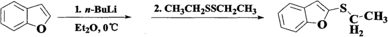 Conventional synthesis using n-BuLi and ethyl disulfide at low temperature