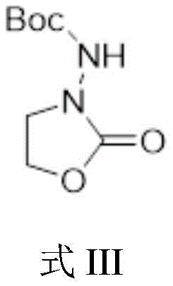 Cyclization reaction forming Boc-protected 3-amino-2-oxazolone using diethyl carbonate