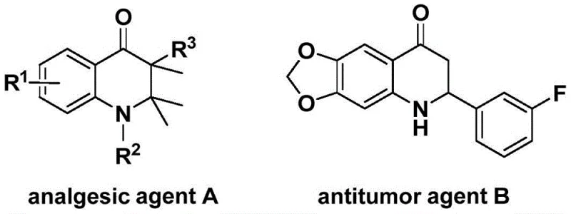 Biological significance of 2,3-dihydroquinolone scaffolds in analgesic and antitumor agents