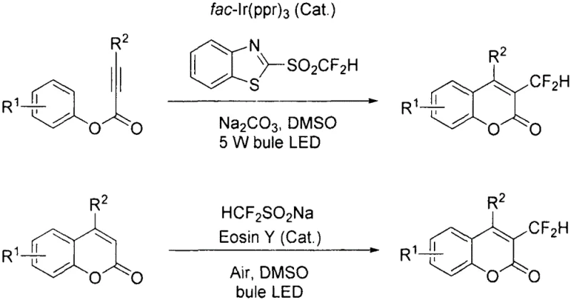 Comparison of conventional synthesis methods using expensive metal catalysts and multi-step reagents versus the novel approach