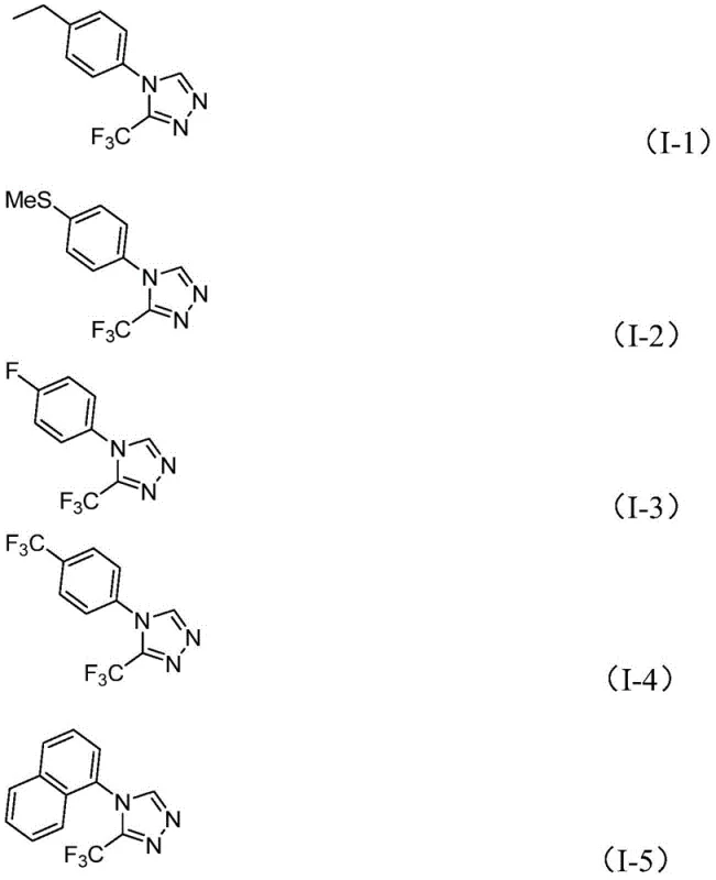 Structural diversity of 3-trifluoromethyl-1,2,4-triazole derivatives demonstrating broad substrate scope