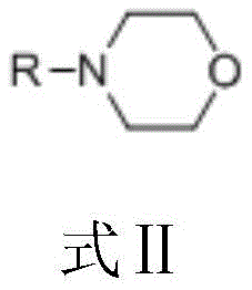 Preferred substituted morpholine derivative Formula II structure for enhanced selectivity