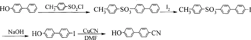 Traditional synthesis route involving iodination and protection steps leading to impurities