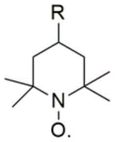 General structure of TEMPO and its 4-position derivatives used as N-O radical catalysts