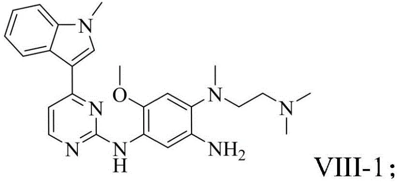 Total synthesis flow chart for Osimertinib demonstrating the application of the intermediate
