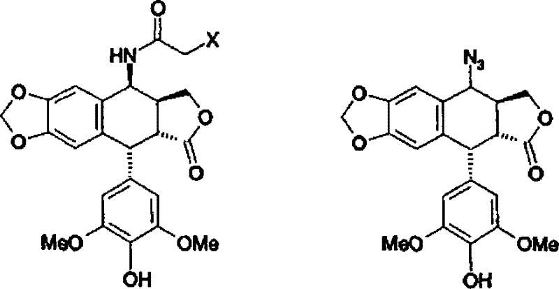 Comparison of Formula 3 haloacetamido intermediate versus Formula 4 azido intermediate used in prior art